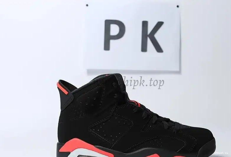 MATERIALS Jordan 2019 TO Infrared 6 SHIP PK Black READY Retro GOD RETAIL 0512